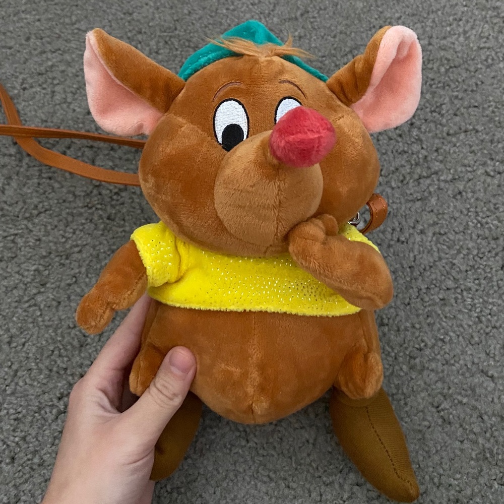 Disney Cinderella gus plush bag